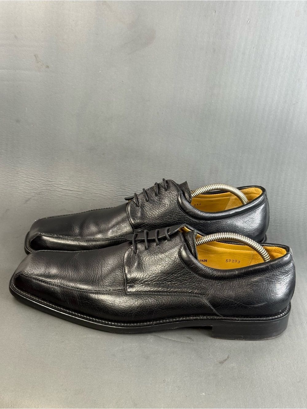 Mezlan Canova men's black leather Oxford shoes men’s size 12
